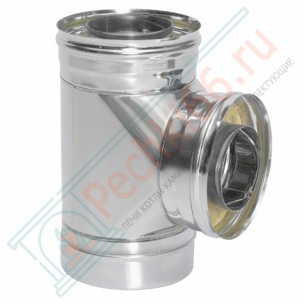 Тройник Термо TРТ(М)-Р 87° + 2 хомута (316-0.8/304-0.5) d-150/250 (ТиС Промо)