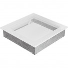 Решётка вентиляционная каминная белая 220х220 22B (Kratki)