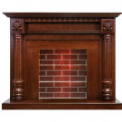 Портал Edinburg - Орех / Кирпич (Высота 1086мм)