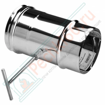 Задвижка L=230 (AISI-321/0,8мм) d-180 (Вулкан)