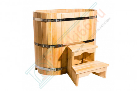 Купель кедровая овальная 78х140х100 (НКЗ)