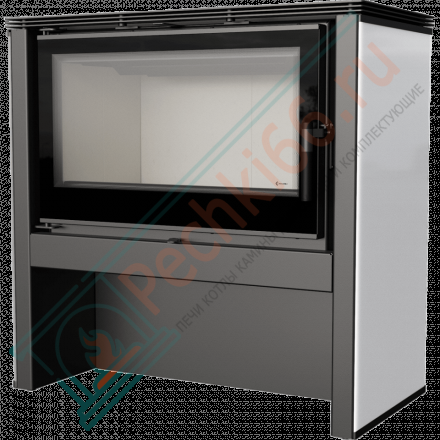 Печь-камин JUNO/12/B, белый (Kratki)