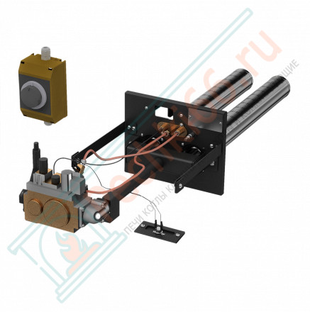 Газовая горелка для банных печей «АГГН-40П», энергонезависимое, ДУ (Теплодар)