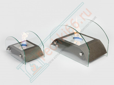 Биокамин настольный мост M, бронза (LuxFire)