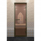 Стеклянная дверь DoorWood «Хамам бронза» в бронзовом профиле 2100х800 (по коробке) Стеклянная дверь DoorWood «Хамам бронза» в бронзовом профиле 2100х800 (по коробке)