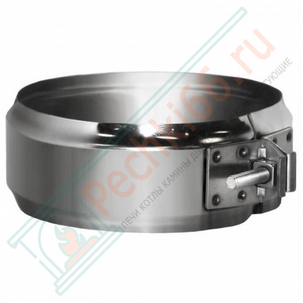 Хомут соединительный на трубу без изол (AISI-304/0,5мм) d-104 (Вулкан)