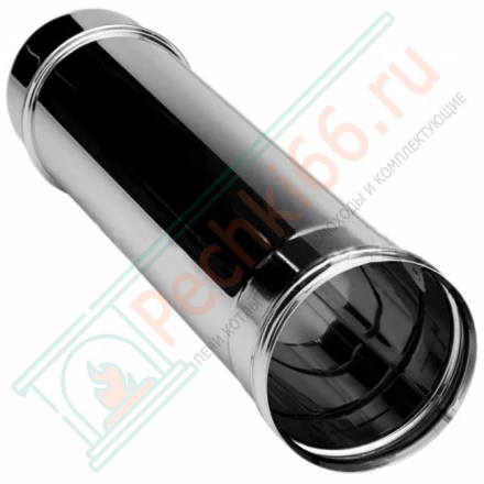 Труба одностенная L=500 (AISI-321/0,5мм) d-115 (Вулкан)