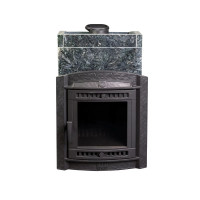 Печь для бани Атмосфера L, в облицовке пироксенит ProMetall Печь для бани Атмосфера L, в облицовке пироксенит ProMetall