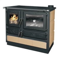 Печь-плита GULIVER CREAM правая (Guca) до 200 м3