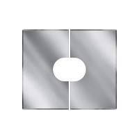 Фланец разрезной 0/20º без изол 760х810 на трубу V50R (AISI-304/0,5) d-160/260 (Вулкан)