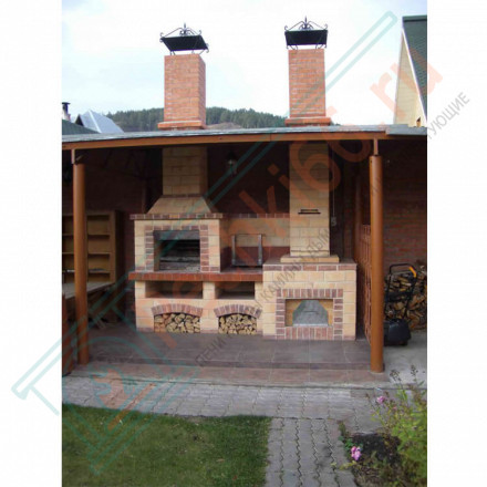 Плитка прямая Шамот мини (0.96 м2 в коробке) (Терракот)