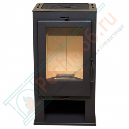 Печь-камин Нарва 7 АОТ-7,0 с плитой (Мета-Бел)
