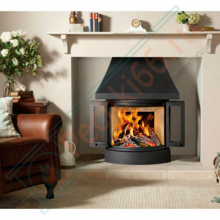 Чугунная топка NI-25 со складными дверцами (Nordpies)