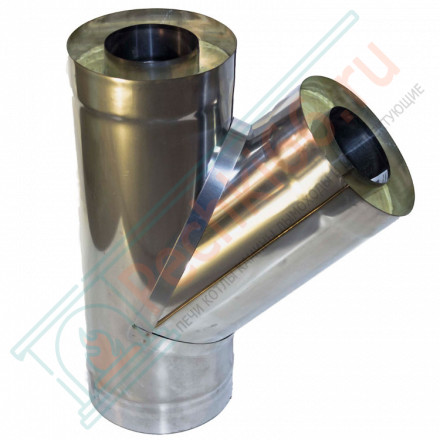 Сэндвич-тройник 135° (НЕРЖ-439/1,0-ОЦИНК/0,5) d-115/200 (УМК)