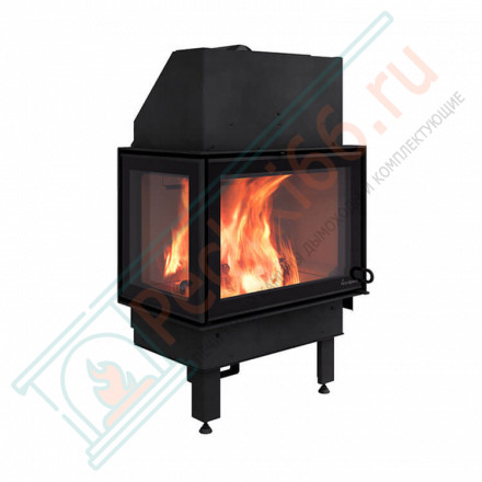 Каминная топка N-20A правое открывание, цвет - черный (Nordpies)