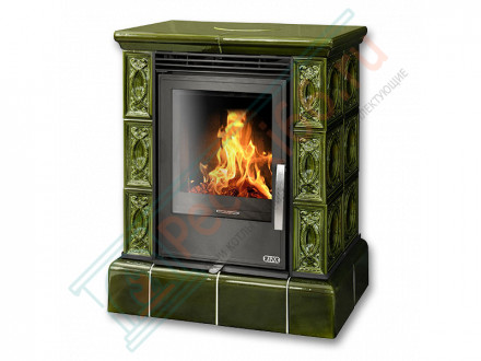 Керамическая печь Helvetia KPI, кафельный цоколь, 2-цвета (ABX)