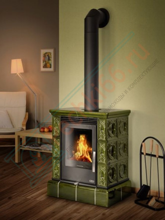 Керамическая печь Helvetia KPI, кафельный цоколь, 2-цвета (ABX)