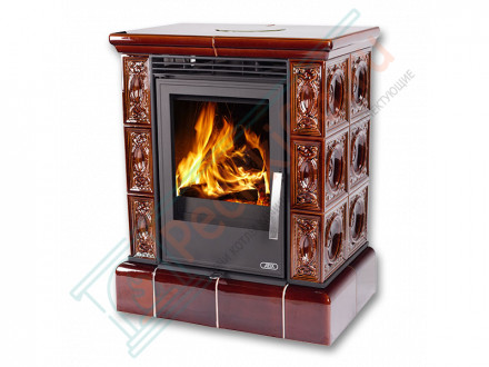 Керамическая печь Helvetia KPI, кафельный цоколь, 2-цвета (ABX)