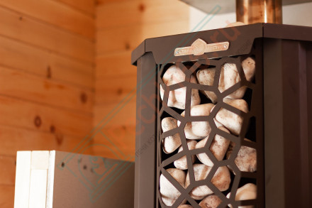 Печь для бани Hard 30L Саванна Панорама (Сталь-Мастер)