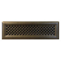 Каминная решетка 195х60, бронза (Megaprom)