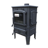 Чугунная печь-камин MAGMA COOK, SIDE DOOR (Ferguss) до 250 м3