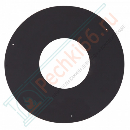 Накладка декоративная круглая, черная d-230 (КПД)