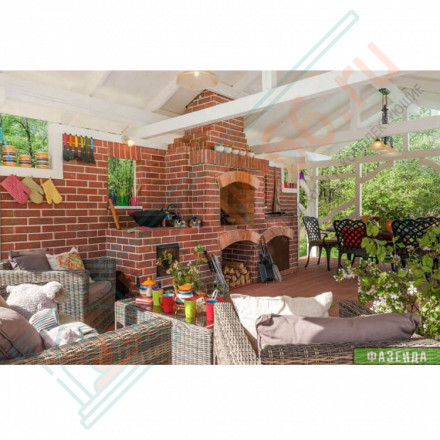 Плитка угловая Тайсон Классик Мега, шт. (Терракот)