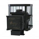 Чугунная печь для бани Сибирь-15, с чугунной дверцей (НМК) Чугунная печь для бани Сибирь-15, с чугунной дверцей (НМК)