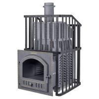 Чугунная печь для бани Гром Ураган 50 (П) (ТехноЛит)