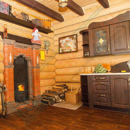 Банная печь № 03Р с подогревом предбанника (Тройка) до 36 м3