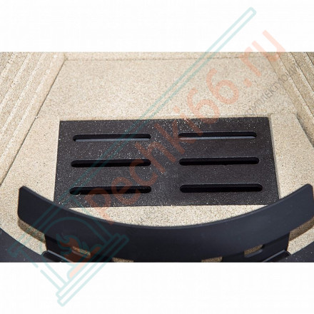 Печь-камин Andorra Plus, черная (Thorma)