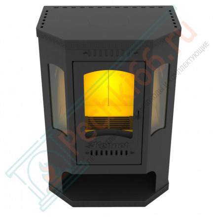 Печь-камин Антей три стекла (Kennet)