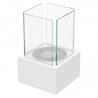 Биокамин TANGO 1, белый (Kratki)