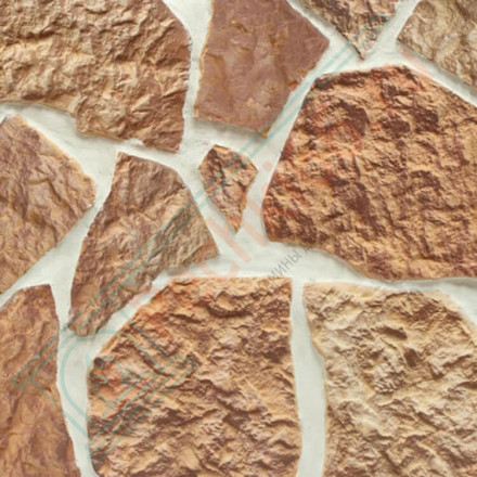 Плитняк классик (0.6 м2 в коробке) (Терракот)