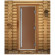 Дверь для бани и сауны Престиж бронза матовая, 200х70 по коробке (DoorWood) в Омске