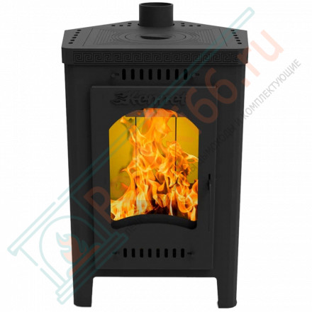 Печь-камин Гермес с плитой угловой (Kennet)