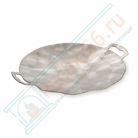 Садж сковорода нержавеющая с цельными ручками 500 мм.