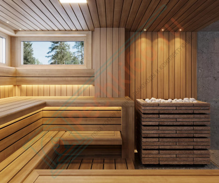 Электрическая банная печь Sangens W12B Brick