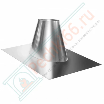 Кровельный элемент 0°/20° на трубу с изол V50R (ОЦИНК-RAL/0,5) d-150/250 (Вулкан)