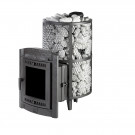 Чугунная печь для бани Атмосфера XL (Про) нержавеющая сетка (ProMetall) Чугунная печь для бани Атмосфера XL (Про) нержавеющая сетка (ProMetall)