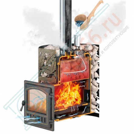 Печь для бани Эверест 24 Легкий пар (281) (Everest)