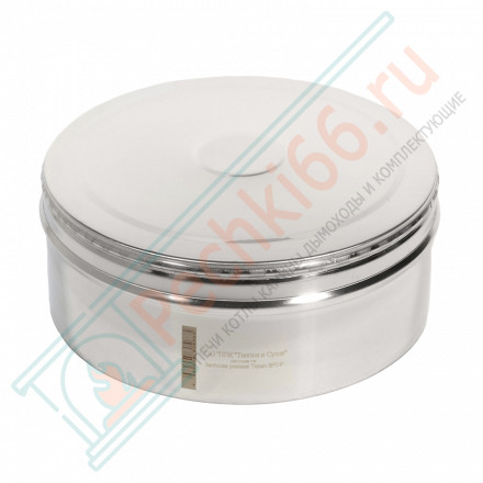 Заглушка ревизии Термо-Р (по наружному диаметру) (304-0.5) d-120/220 (ТиС-Стандарт)