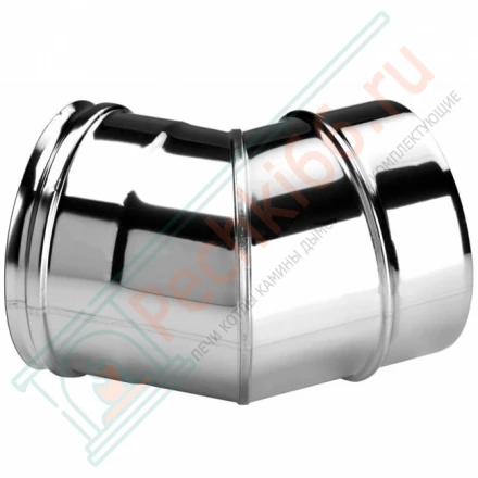 Отвод одностенный 45° (AISI-310S/0,8мм) d-120 (Вулкан)