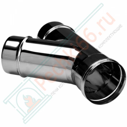 Тройник одностенный 45° (AISI-310S/0,8мм) d-120 (Вулкан)