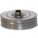 Заглушка с конденсатотводом (НЕРЖ-439/0,5) d-260 (УМК) Заглушка с конденсатотводом (НЕРЖ-439/0,5) d-260 (УМК)