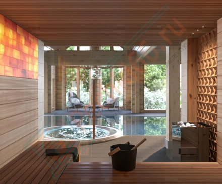 Электрическая банная печь Sangens W20G Glass