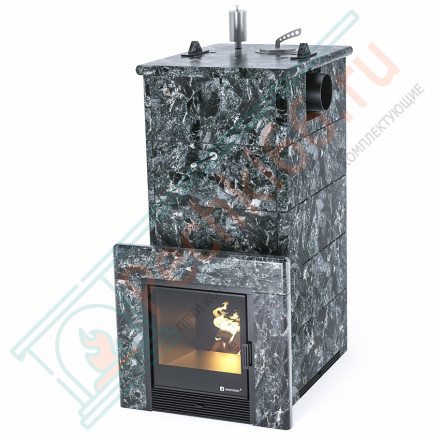 Печь для бани Геленджик с боковым подключением в пироксените (ИзиСтим)