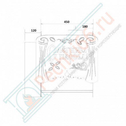 Банная печь Елисей Декор (Царь-Печи)