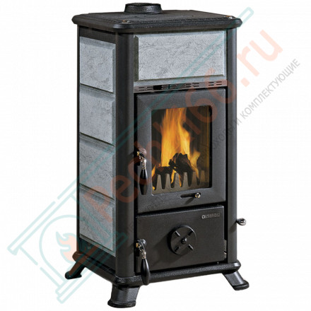 Печь-камин Dorella L 8X природный камень (La Nordica) до 195 м3