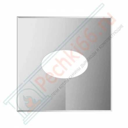 Фланец разрезной 20°-45° на трубу с изол (НЕРЖ-430/0,5) d-300/380 (Дымок)